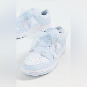 NWT Nike Dunk Low Next Nature White/Blue Tint Wmn10/Mn8.5 IB7311-100